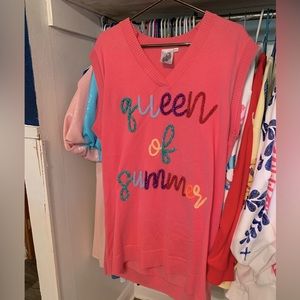 Queen of Summer Tank Dress! Perfect for your cruise or beach trip!